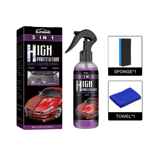 3in1 Car Protection Quick Coating Spray