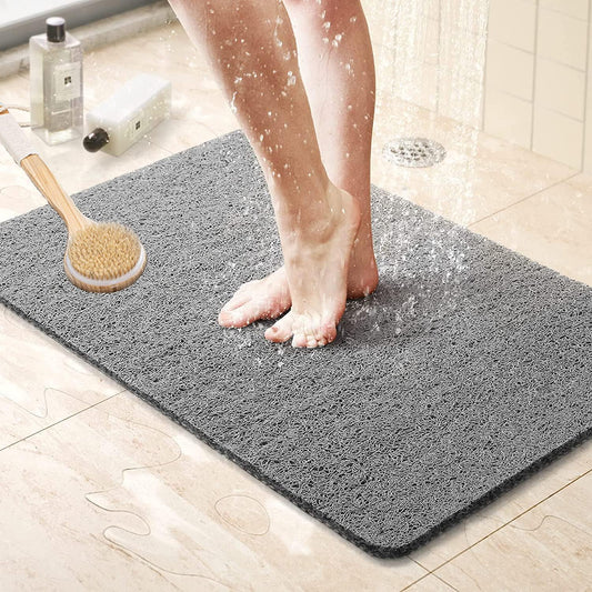 SAFE SHOWER MAT - EASY TO CLEAN & NON-SLIPPERY